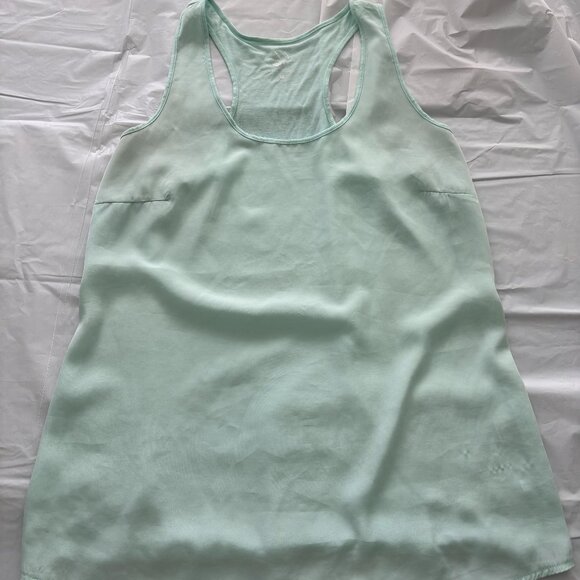 New York & Co Athleisure Razor Back Tank Mint Green Size Medium EUC - Picture 3 of 8